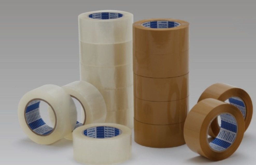 Packing Tapes White / Brown